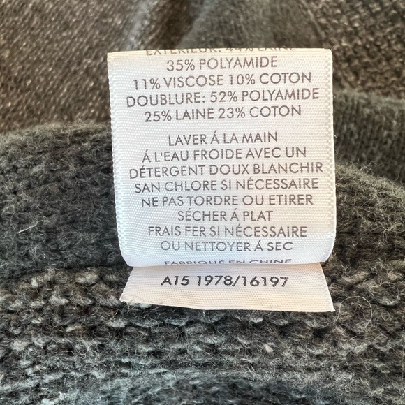 WHITE+WARREN HEAVY KNIT WOOL BLEND SWEATER VEST W/POCKETS SUPER WARM SZ-S 🥰 - Picture 6 of 6